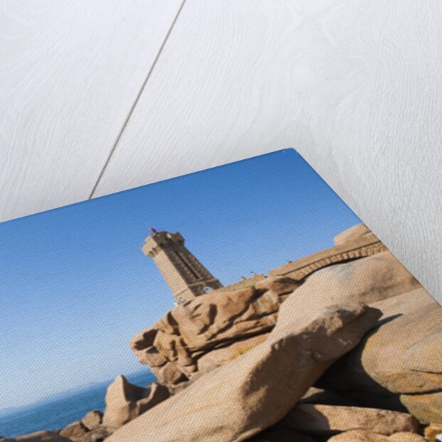 Ploumanach Lighthouse on the Cote de Granit Rose by Anonymous