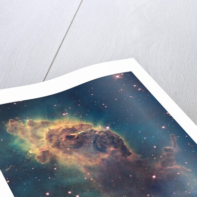 Star birth in Carina Nebula from Hubble's WFC3 detector by Anonymous