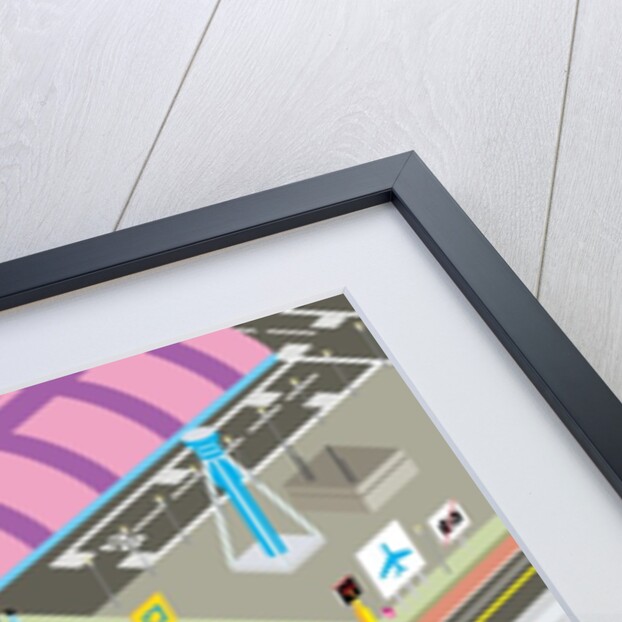 Colorful city by Anonymous