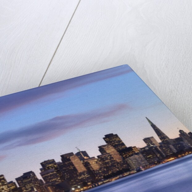 San Francisco skyline seen from Yerba Buena Island by Anonymous