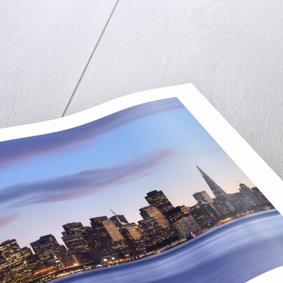 San Francisco skyline seen from Yerba Buena Island by Anonymous
