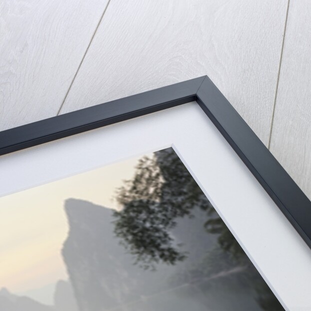 Cormorant fishermen in Li River by Anonymous