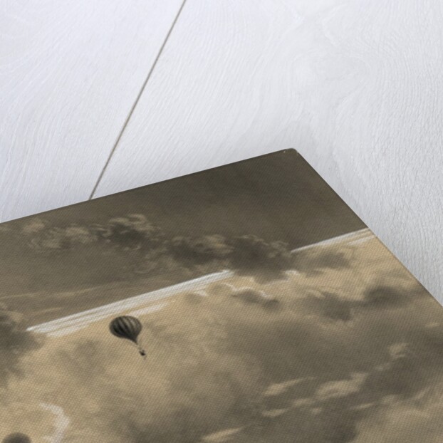 Drawing of Zenith balloon by Albert Tissandier