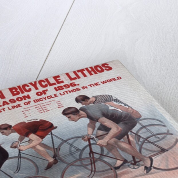 The Donaldson bicycle lithos for the season of 1896 by Anonymous