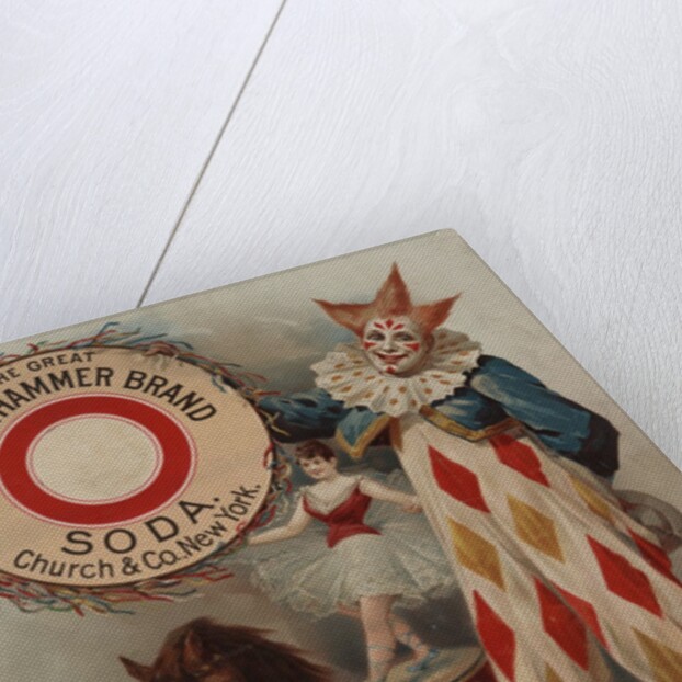 Arm & Hammer advertisement with circus performers by Anonymous