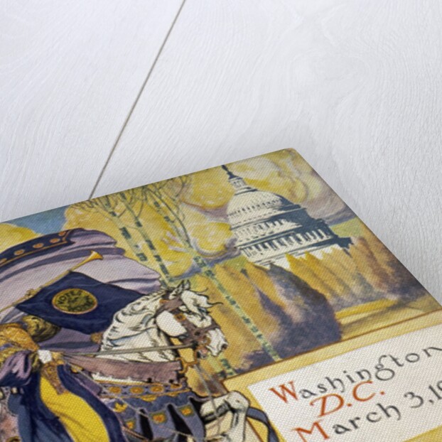 Official program woman suffrage procession by Anonymous