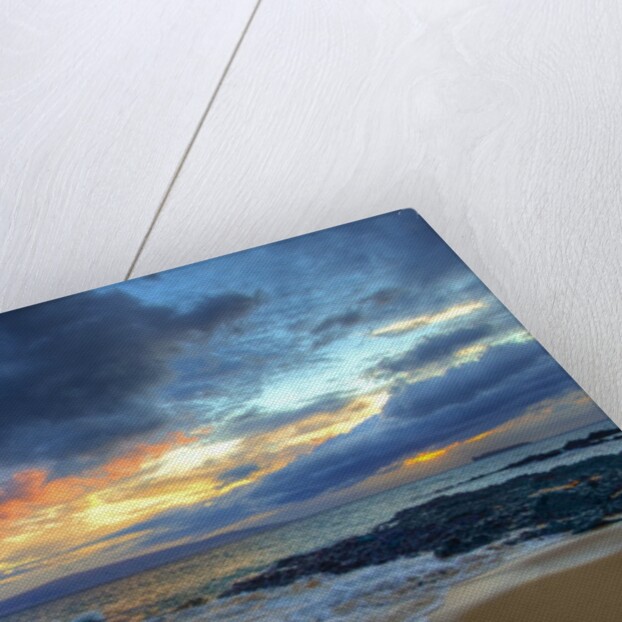 Sunset over Secret Beach at Makena on Maui by Anonymous