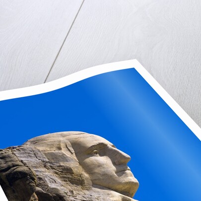 George Washington on Mount Rushmore Memorial by Gutzon Borglum