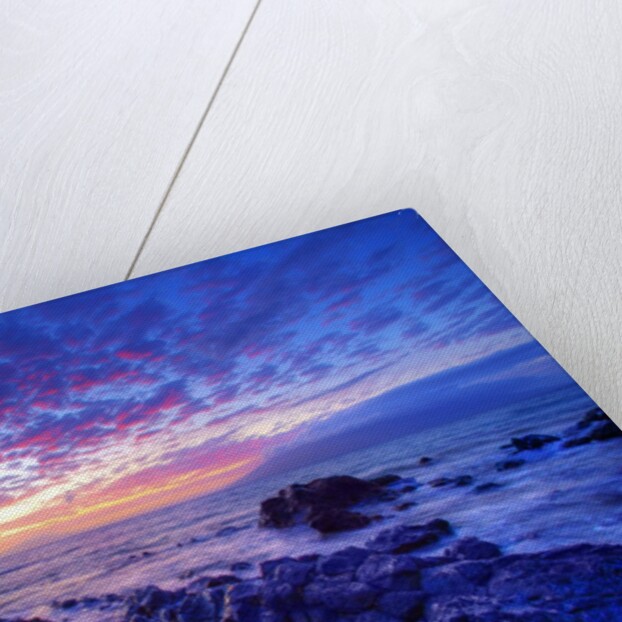 Sunset over beach at Wailea on Maui by Anonymous