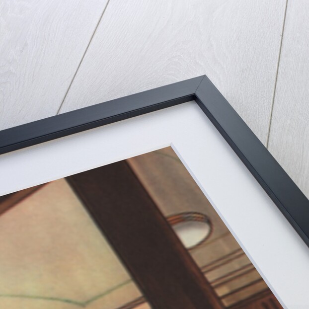 Inspector of tickets conducter on train by Anonymous