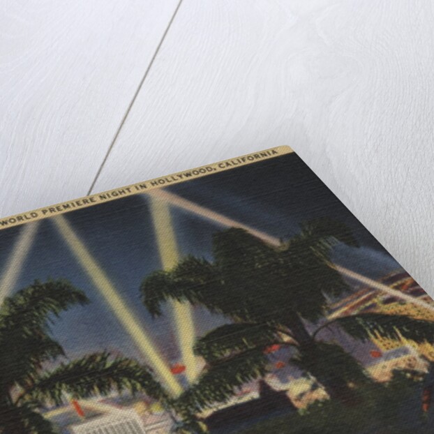 Hollywood postard by Anonymous