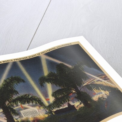 Hollywood postard by Anonymous