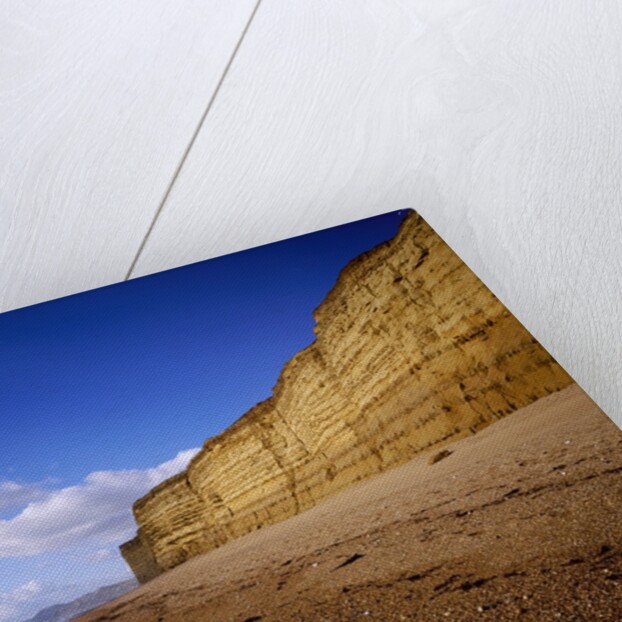 Burton Beach at Burton Bradstock on the Dorset Jurassic Coast by Anonymous