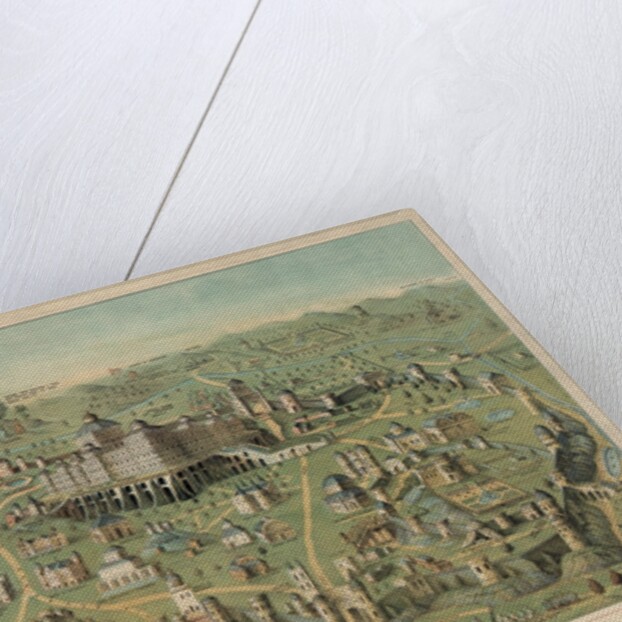 The Ancient City of Jerusalem with Solomon's Temple by Anonymous