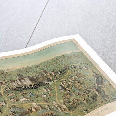 The Ancient City of Jerusalem with Solomon's Temple by Anonymous