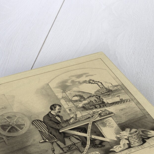The Progress of the Century by Currier & Ives