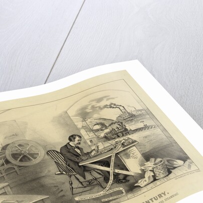 The Progress of the Century by Currier & Ives