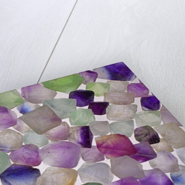 Fluorite minerals by Anonymous