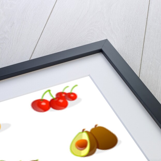 Different types of fruits by Anonymous