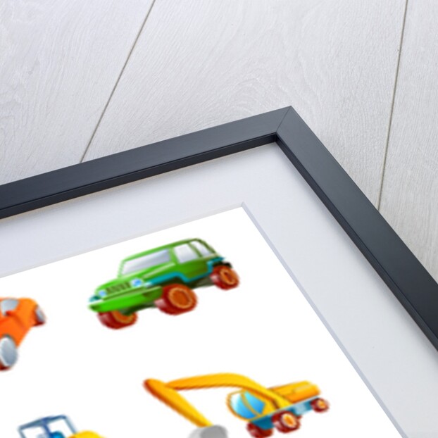 Different types of land vehicles by Anonymous