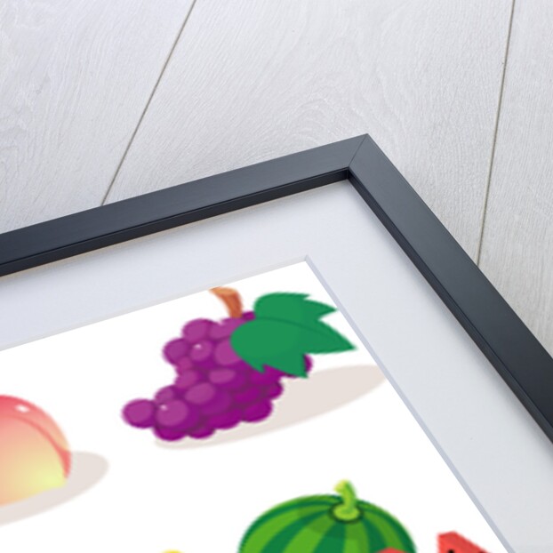 Close-up of various fruits by Anonymous