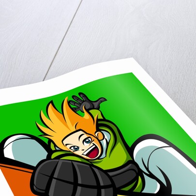 Low angle view of a man skateboarding by Anonymous