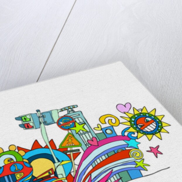 Person sitting in racecar by Anonymous