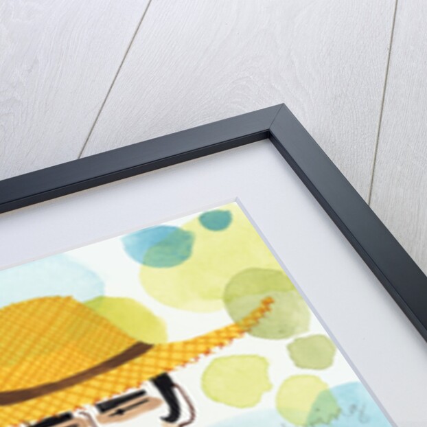 Banjo Player by Anonymous