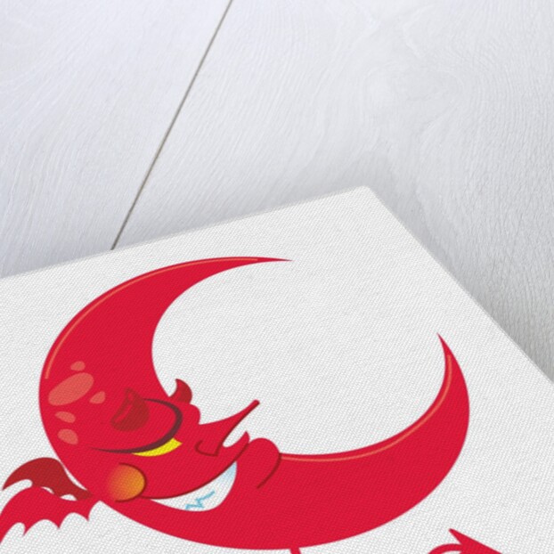 Devil Moon Asleep by Anonymous