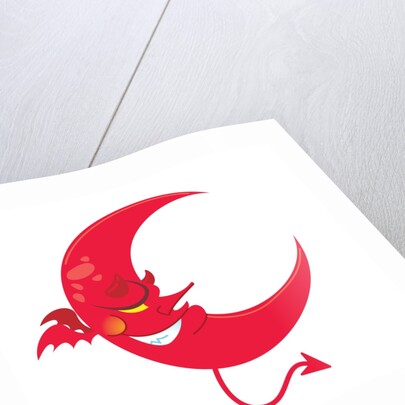 Devil Moon Asleep by Anonymous