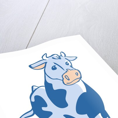Cartoon Cow by Anonymous