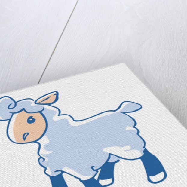 Cartoon Lamb by Anonymous