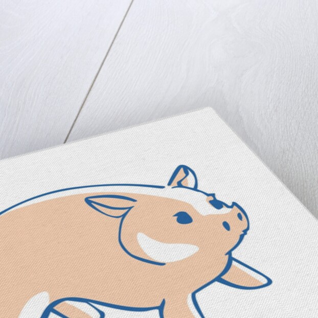 Cartoon Pig by Anonymous