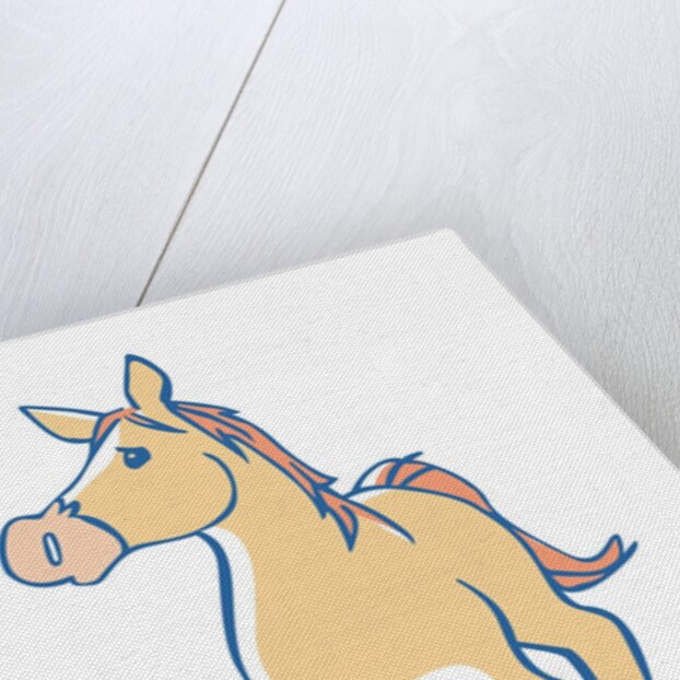 Cartoon Horse by Anonymous