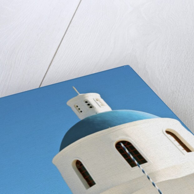 Church of Panagia of Platsani, Oia Caldera Square, Greece by Anonymous