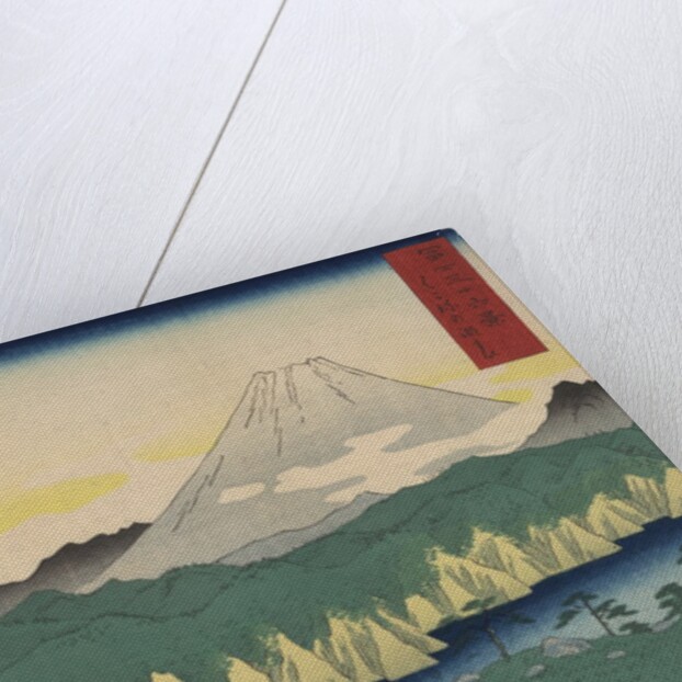 The Lake in Hakone by Ando Hiroshige