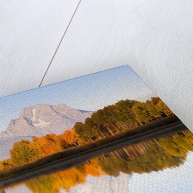 Sunrise on Snake River at Oxbow Bend by Anonymous