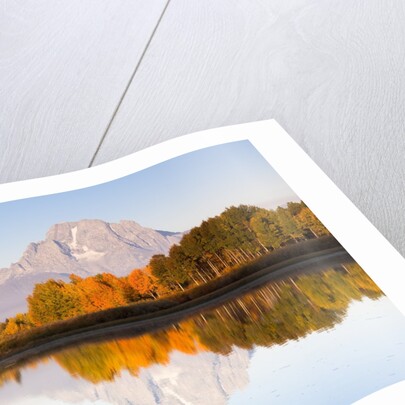 Sunrise on Snake River at Oxbow Bend by Anonymous