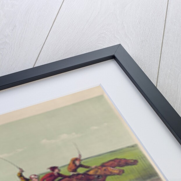 A Head and Head Finish by Currier & Ives