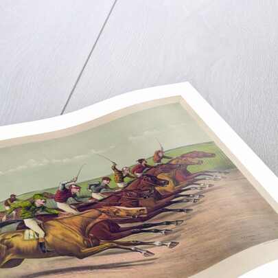 A Head and Head Finish by Currier & Ives