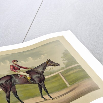 The Grand Racer Kingston by Spendthrift by Currier & Ives