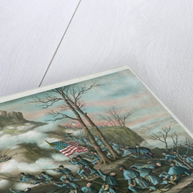 Battle of Lookout Mountain by Kurz & Allison