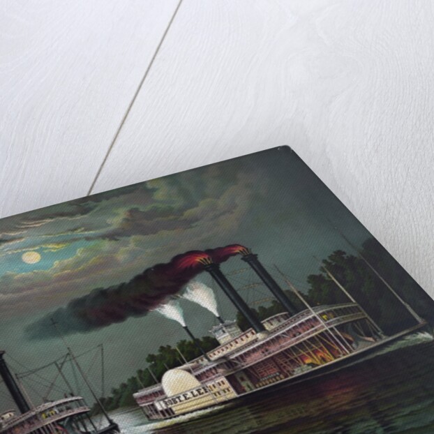 Celebrated race of the steamers Robert E. Lee and Natchez by Anonymous