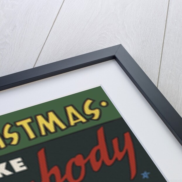 This Christmas Let's Make Everyone Happy illustration by Anonymous