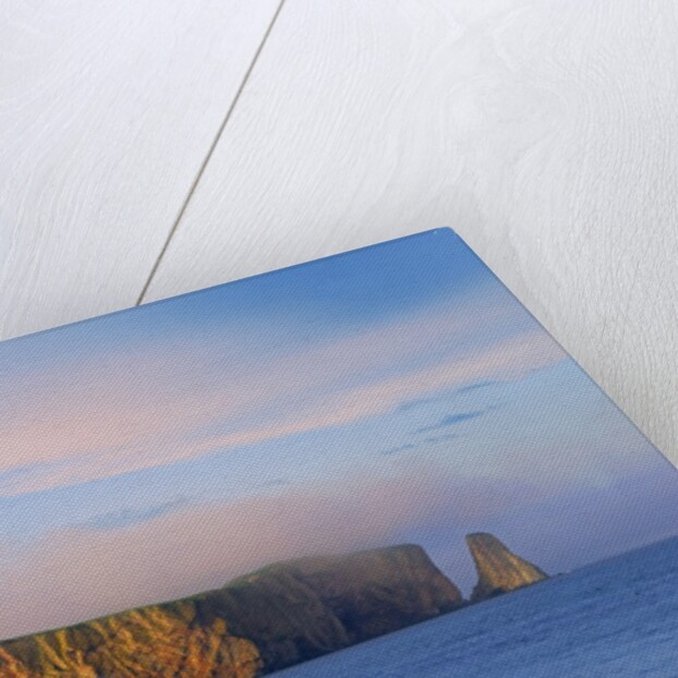 Fog on Roche Perce on Gaspe Peninsula by Anonymous