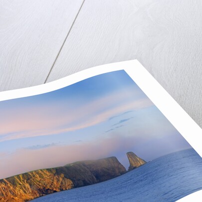 Fog on Roche Perce on Gaspe Peninsula by Anonymous