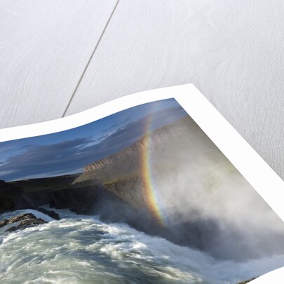 Gullfoss Waterfall, Iceland by Anonymous