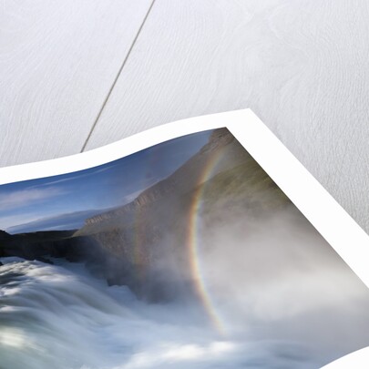 Gullfoss Waterfall, Iceland by Anonymous