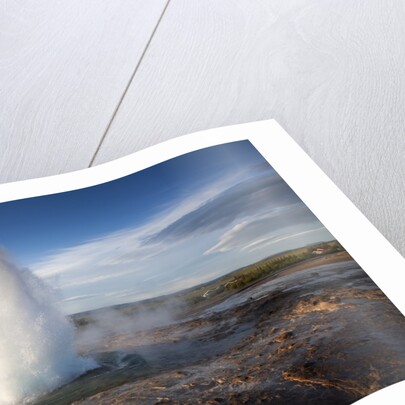 Strokkur Geyser, Geysir, Iceland by Anonymous