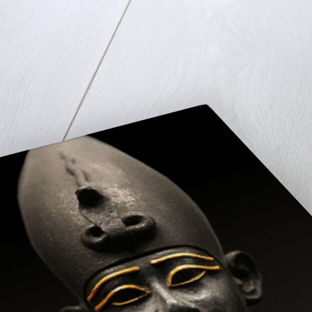 Detail of statuette of Osiris sitting by Anonymous